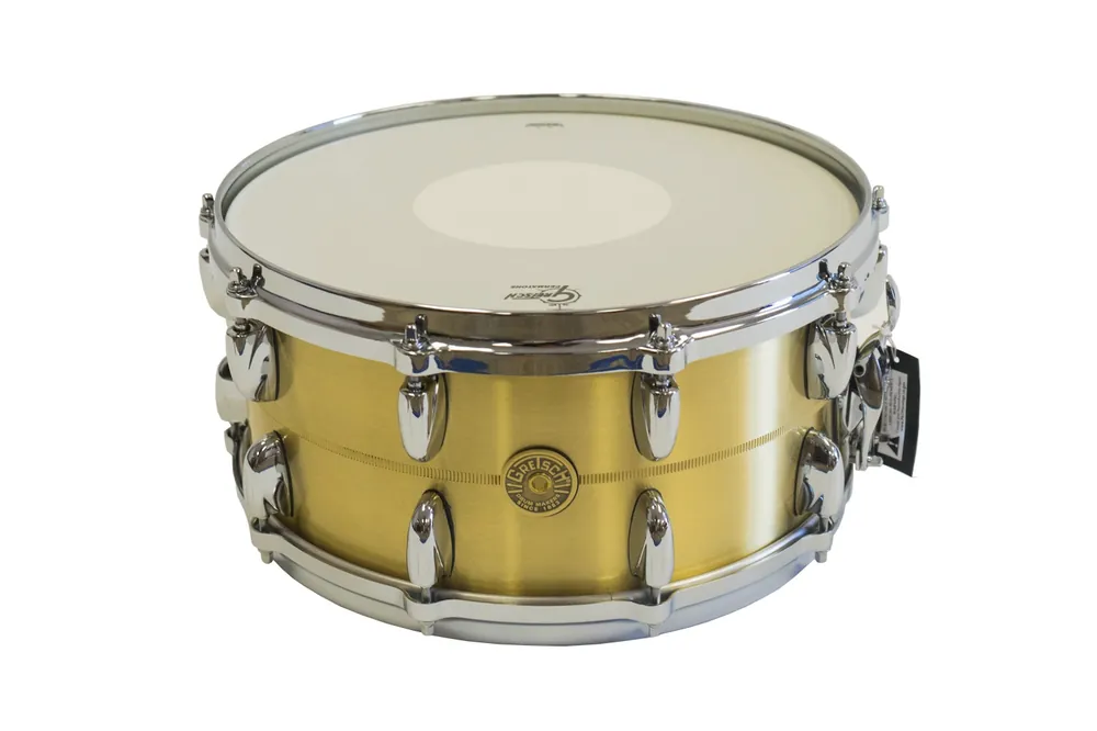 Gretsch USA G4169BBR Bell Brass Snare Drum - 6.5x 14 Order Now