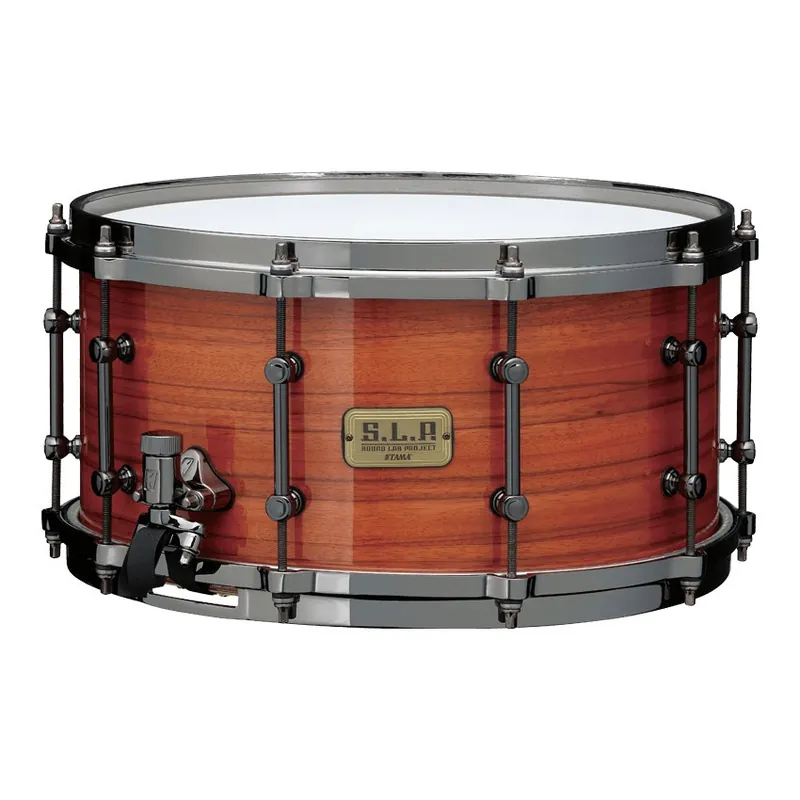 Tama S.L.P. 14 x7G-Maple Snare Drum w/ Zebrawood Outer Ply Modern