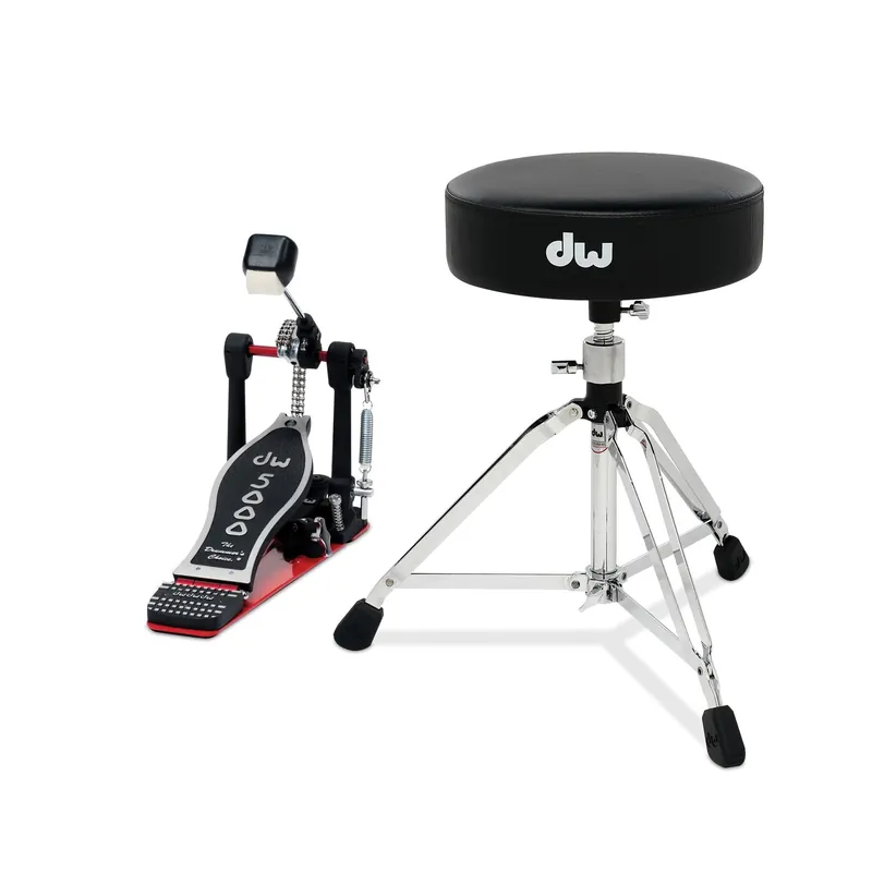 Price Drop DW Drum Workshop DWCP5000PK1 2-Piece Drum Set Hardware Stand Bundle Pack