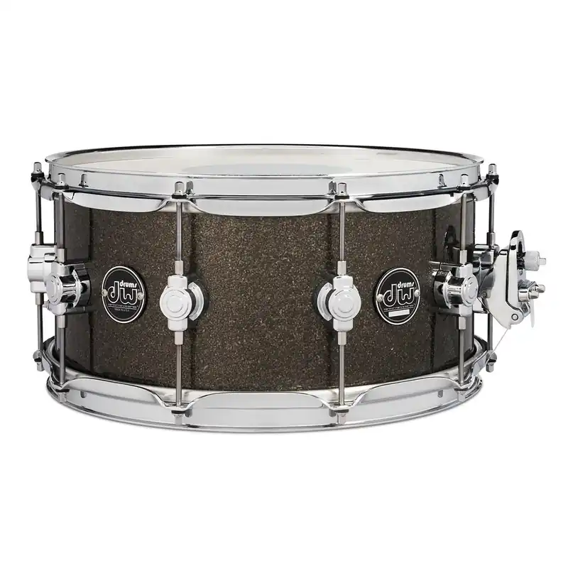 Flash Sale DW Drum Workshop Performance Series 6.5x 14Snare Drum, Pewter Sparkle