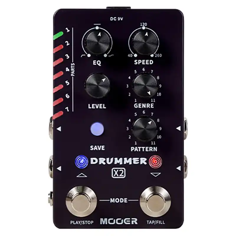 Mooer Drummer X2 Drum Machine Pedal Big Sale