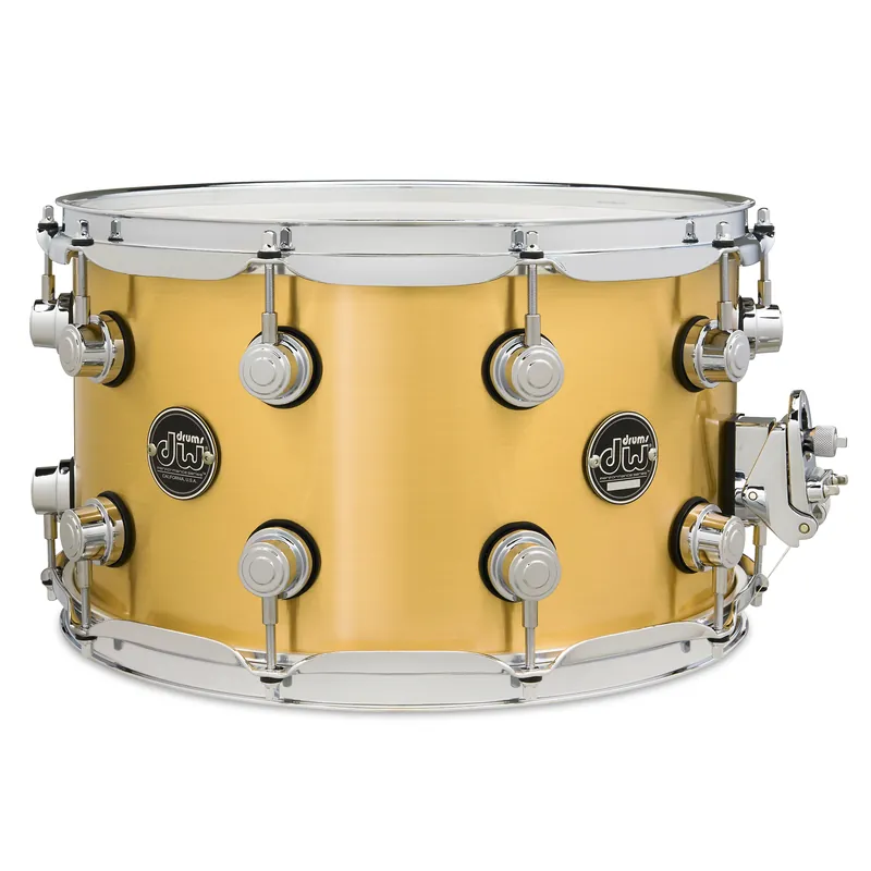 DW Drum Workshop DRPM0814SSBP Performance Series Brass 8 x14Snare Drum Time-Limited