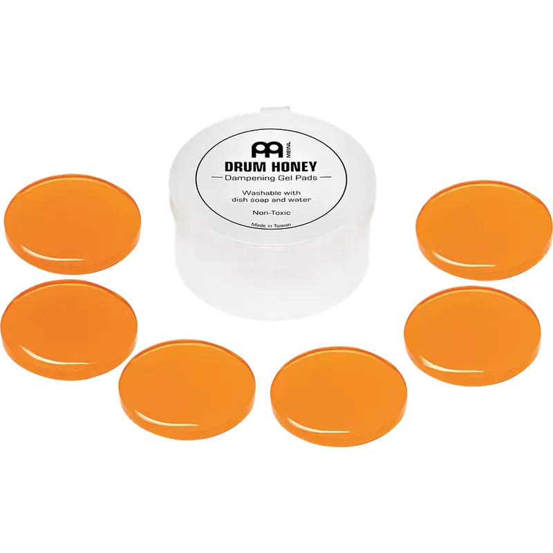 Meinl MDH Drum Honey Washable Dampening Gel Pads, Set of 6 Wholesale