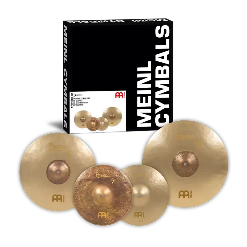 Free Returns Meinl BV-141820SA Byzance Benny Greb Drum Kit Cymbal Pack 14 /18 /20
