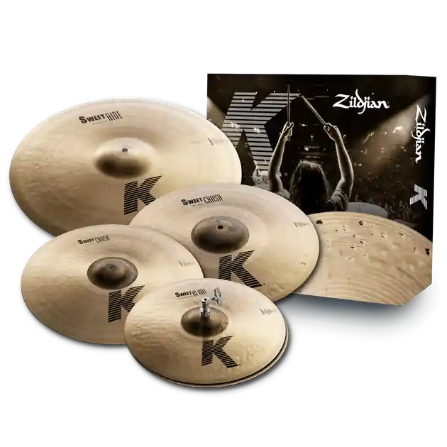 Zildjian KS5791 K Sweet Drum Set Cymbal Pack While Supplies Last