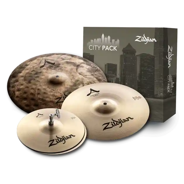 Zildjian ACITYP248 A Zildjian City Drum Set Cymbal Pack Luxury