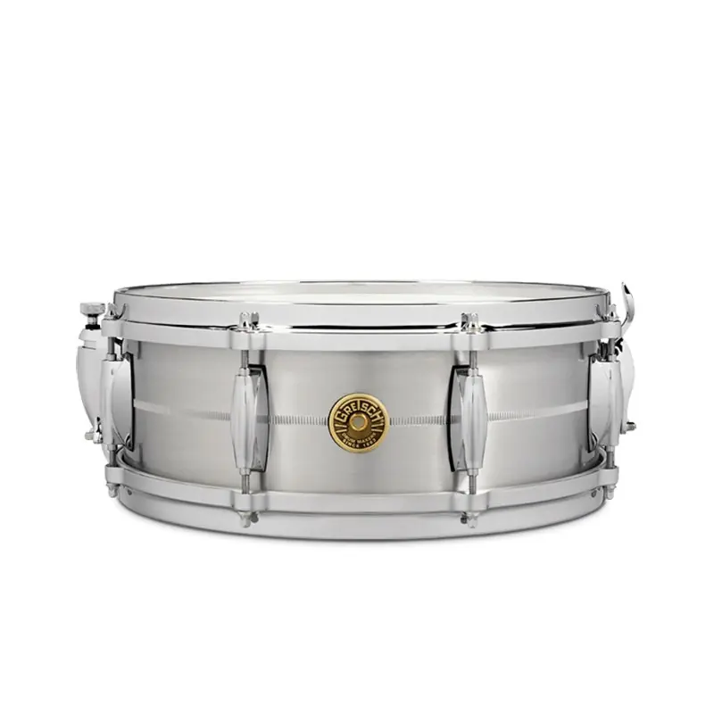 Don’t Miss Out Gretsch Drums G4160SA USA Custom Solid Aluminum 5 x14Snare Drum