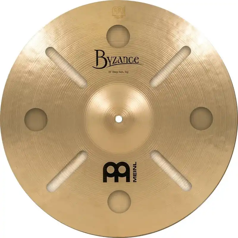Certified Meinl Cymbals Artist Concept Model Anika Nilles 18Deep Hats HiHat Cymbals