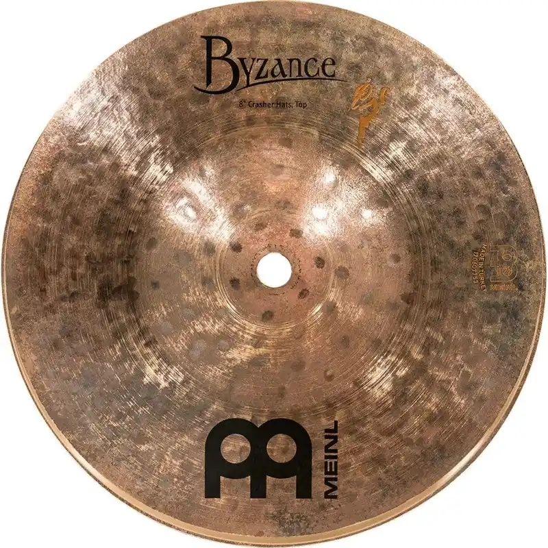 Meinl Cymbals Artist Concept Model Benny Greb 8-Inch Crasher Hi-Hat Cymbals Fan Favorite