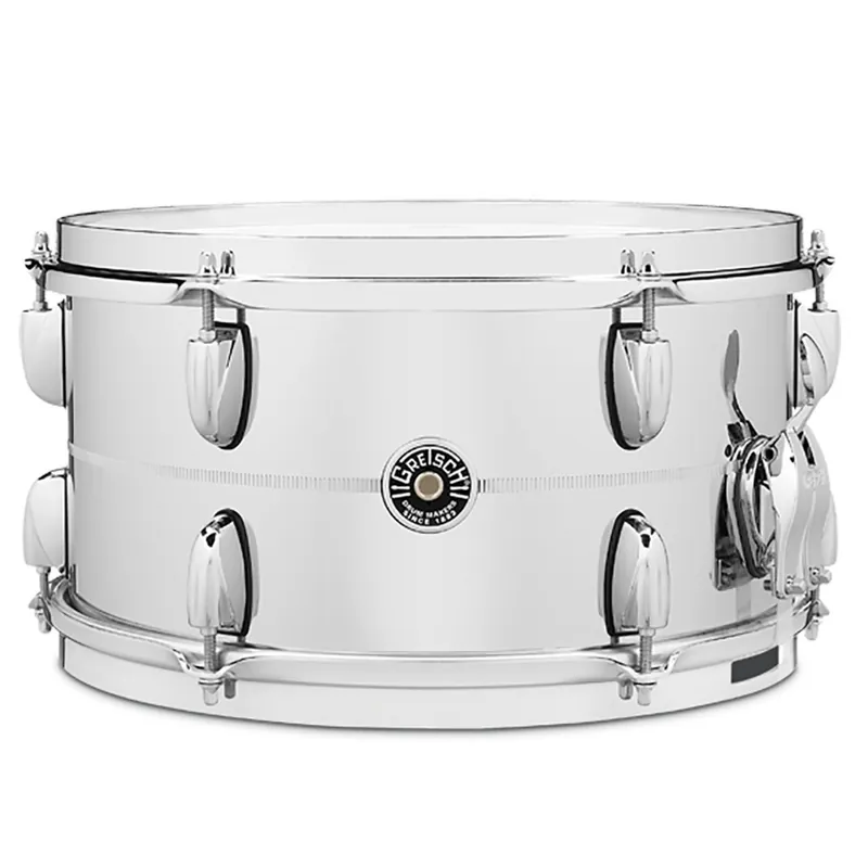 Budget Gretsch Drums GB4163S Brooklyn Chrome Over Steel Snare Drum, 7x13