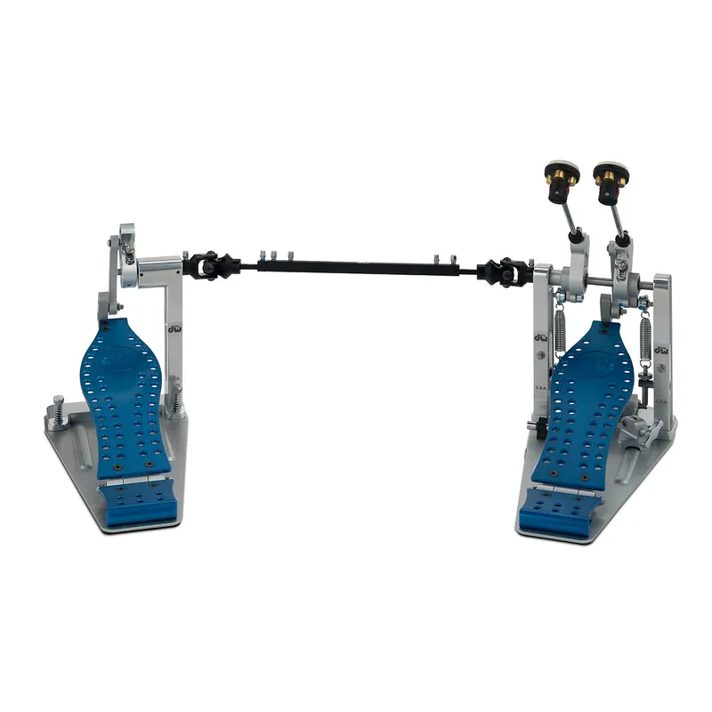 Price Cut DW Drum Workshop DWCPMDD2BL MDD Machined Direct Drive Double Bass Drum Pedal, Blue