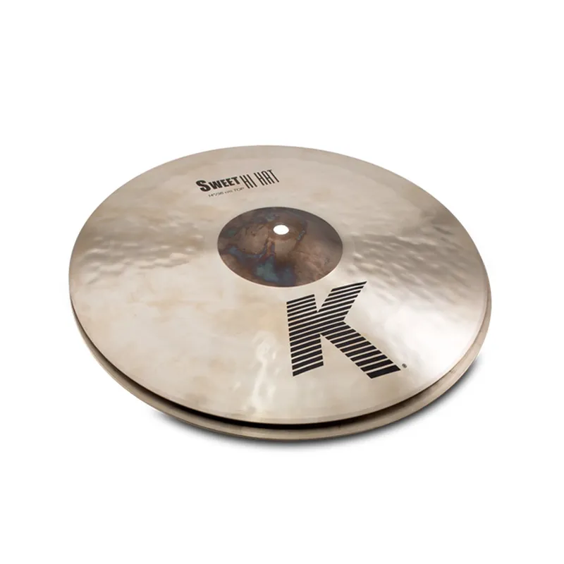 Zildjian K0720 14K Zildjian Sweet Hihat Pair Drum Set Drum Kit Cymbal Editor’s Pick