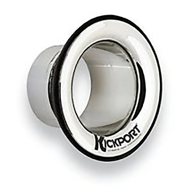 Limited Offer Kickport 2 Sonic Enhancement Bass Drum Port Insert - Chrome