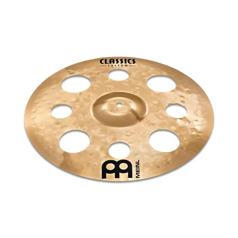 Price Drop Meinl CC16TRC-B Classics Custom Trash Crash Cymbal, Brilliant Finish - 16