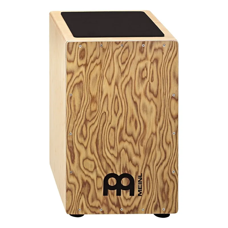 Meinl Percussion CAJ3MB-M Traditional String Cajon - Makah-Burl Fan Favorite