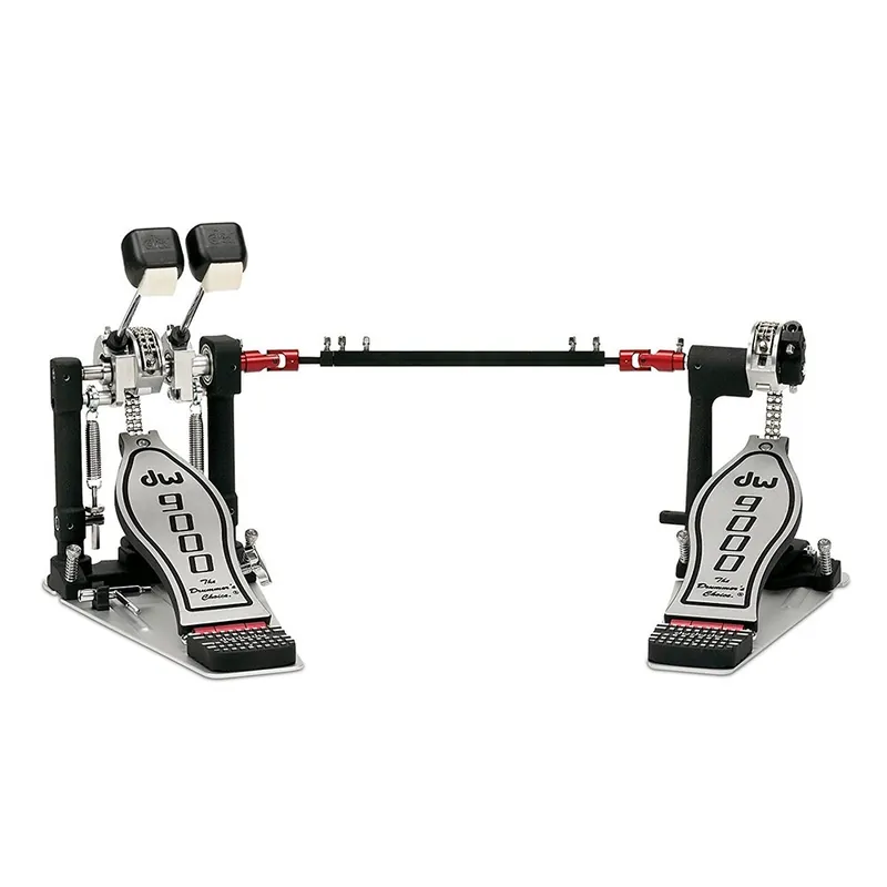 Hassle-Free Returns DW Drum Workshop DWCP9002PBL 9000 Series Double Kick Bass Drum Pedal, Lefty, with Bag