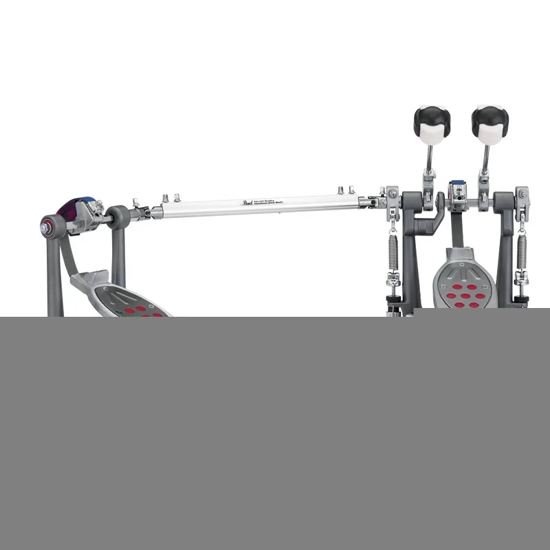 Limited Offer Pearl Drums P2052C Eliminator Redline Double Bass Drum Pedal, Chain Drive, Ninja Bearings