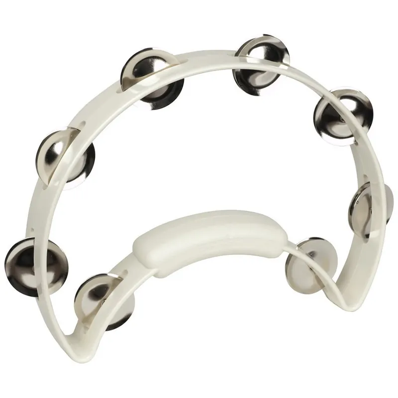 Markdown Rhythm Tech RT1220 Solo Tambourine - White