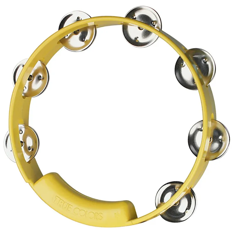 Hassle-Free Returns Rhythm Tech TC4058 True Color Tambourine, 8- Yellow