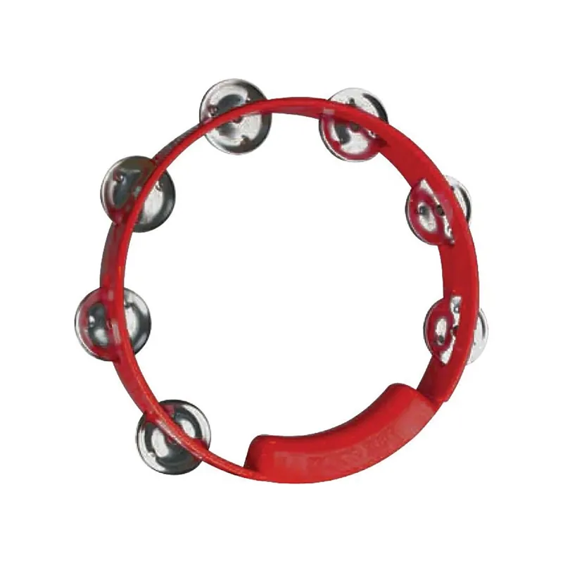 Rhythm Tech TC4038 True Color Tambourine, 8- Red Limited Edition