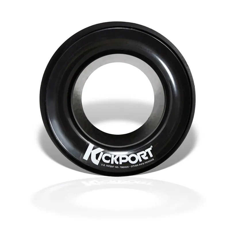 DW Drum Workshop DSKP2BL Kickport Bass Drum Sound Enhancer - Black Professional Grade