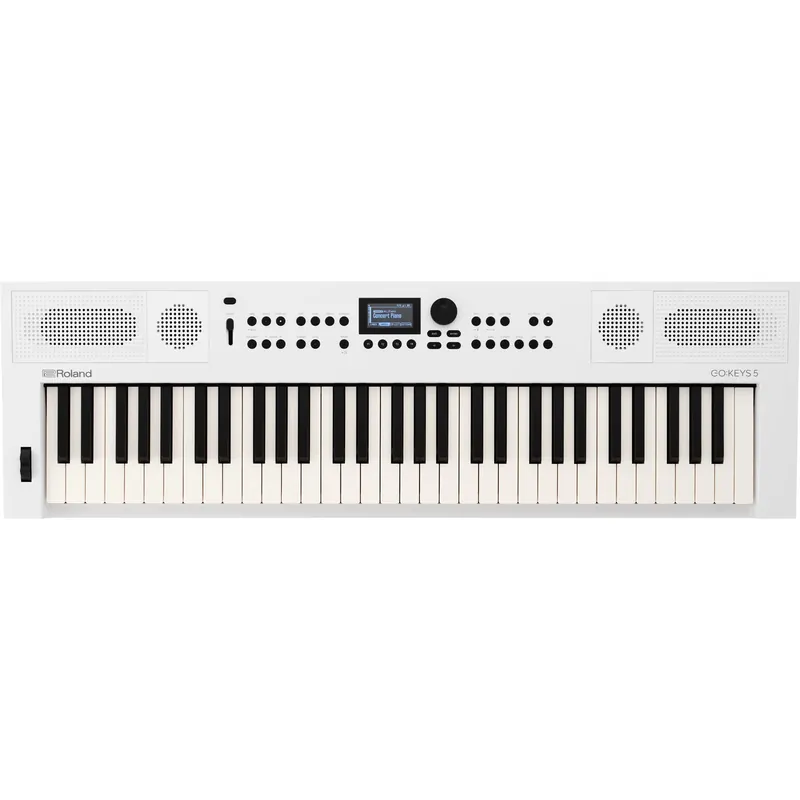 Roland GO:KEYS 5 61-Key Music Creation Keyboard with Expressive Touch, White Super Sale