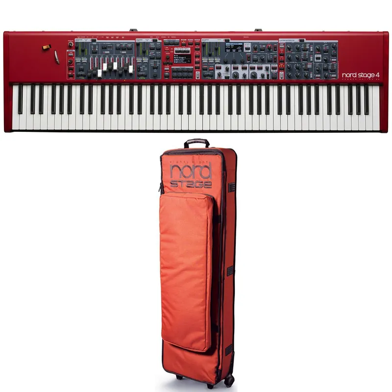 Warranty Included Nord Stage 4 88 88-Key Stage Keyboard w/ Nord GB88 Soft Case