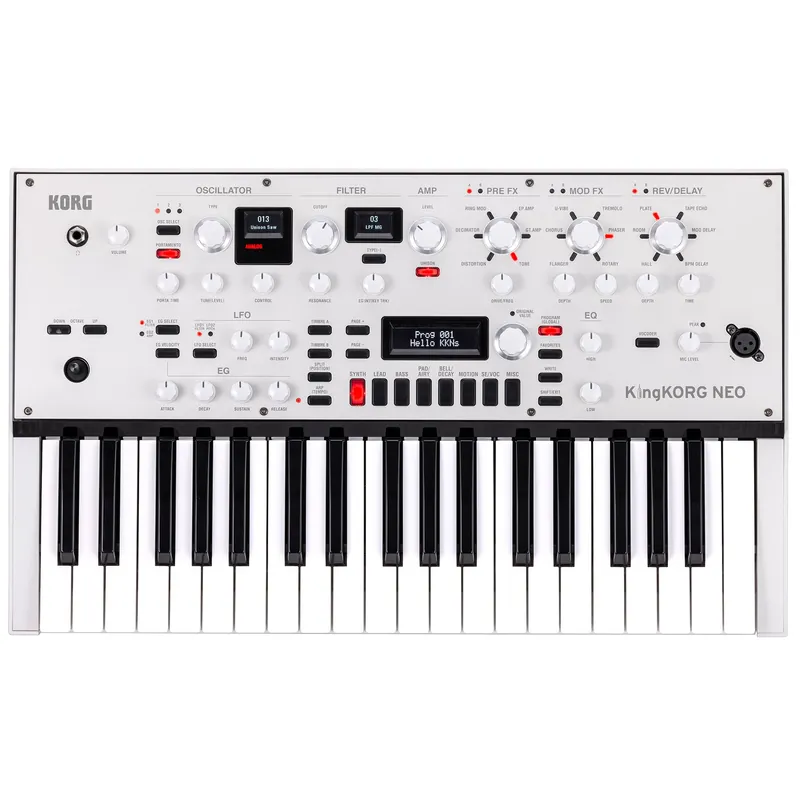 Korg KingKORG NEO Compact 37-Key Virtual Analog Synthesizer Keyboard Fan Favorite
