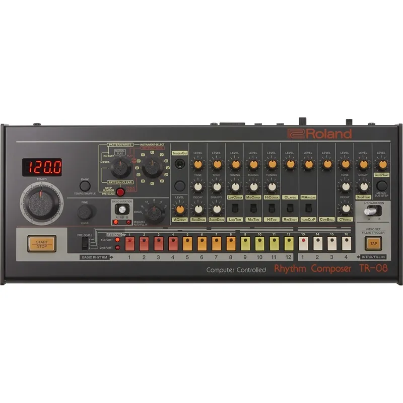 Roland TR-08 Boutique Series Rhythm Composer Drum Module Top Rated
