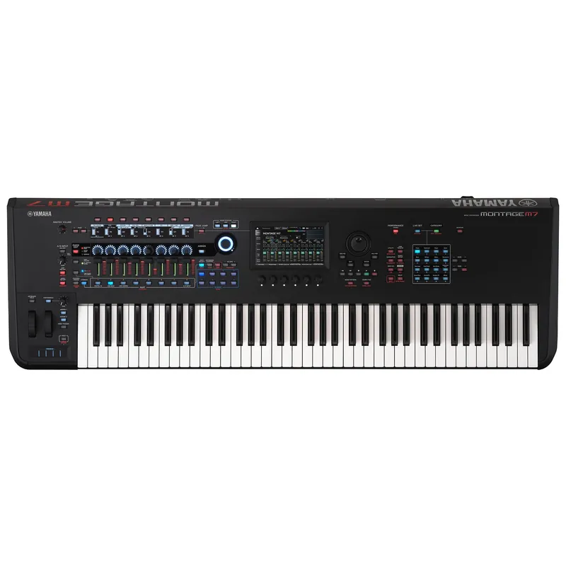 Sale Yamaha MONTAGE M7 2nd Generation 76-Key Flagship Synthesizer Keyboard with FSX Action
