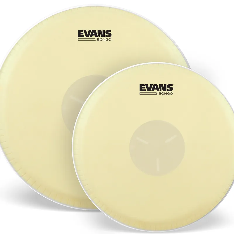 Limited Offer Evans EB0709 Tri-Center Bongo Head Combo Pack