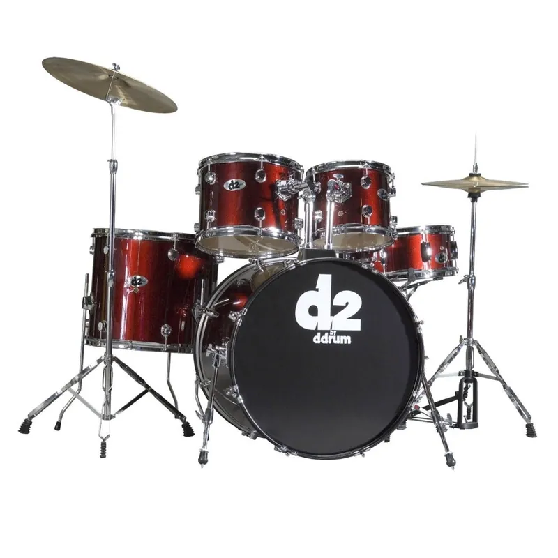 ddrum D2 5-Piece Drum Kit (Blood Red) Best Seller