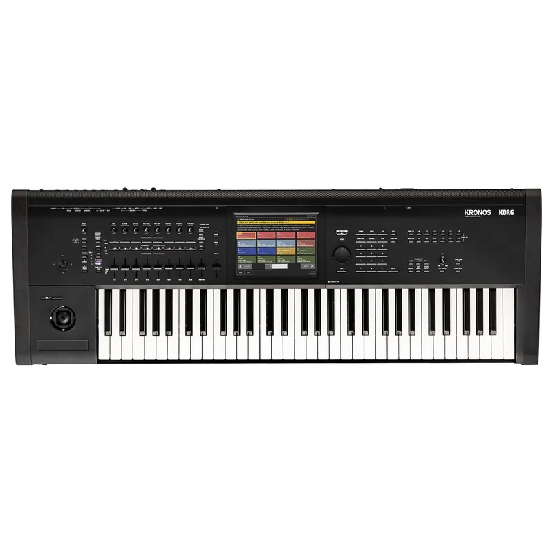 Secure Checkout Korg KRONOS 3 61-Key Music Keyboard Workstation with Semi-Weighted Action