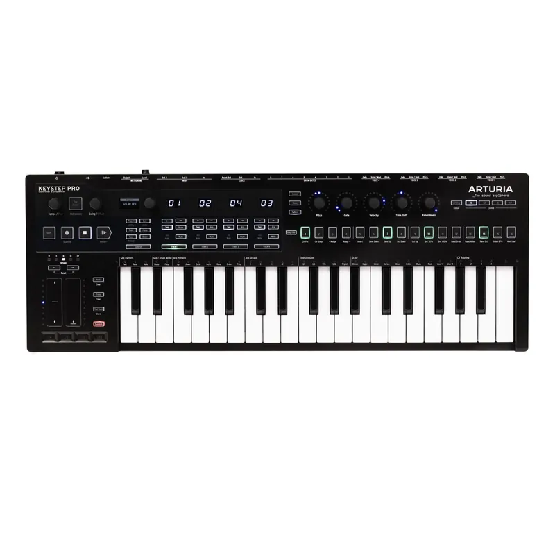 Arturia KeyStep Pro 37-Key MIDI USB Keyboard Controller & Sequencer, Chroma Edition New Arrival