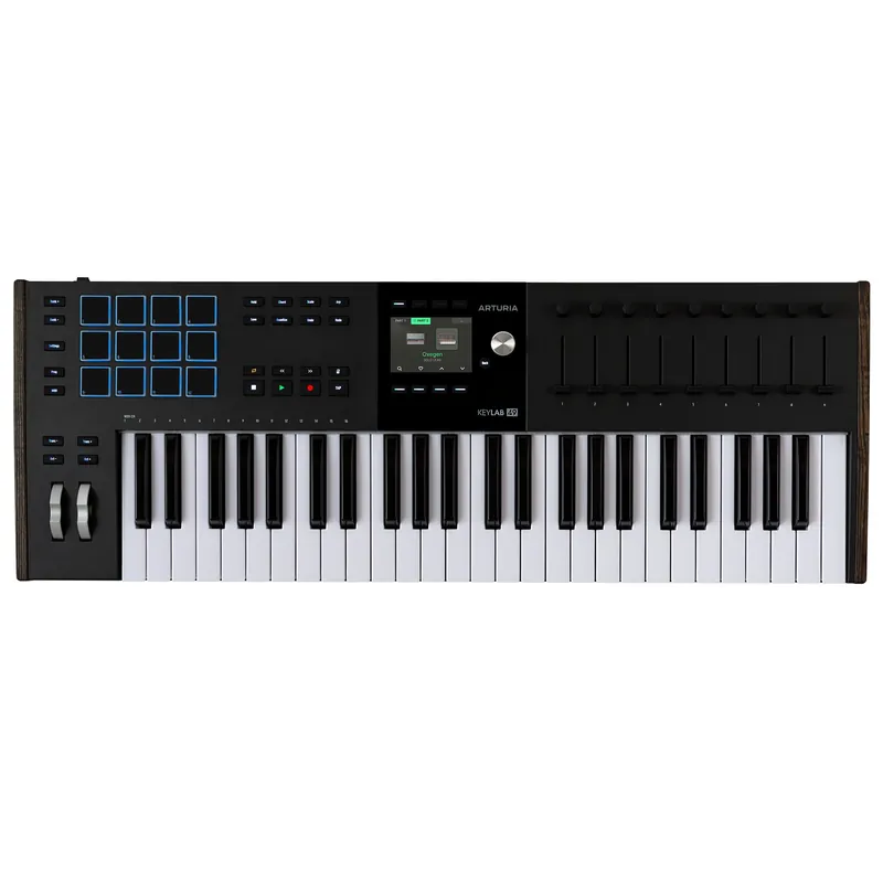Arturia KeyLab Mk3 49-Key Universal MIDI Controller with Aftertouch Keybed, Black Shop Now