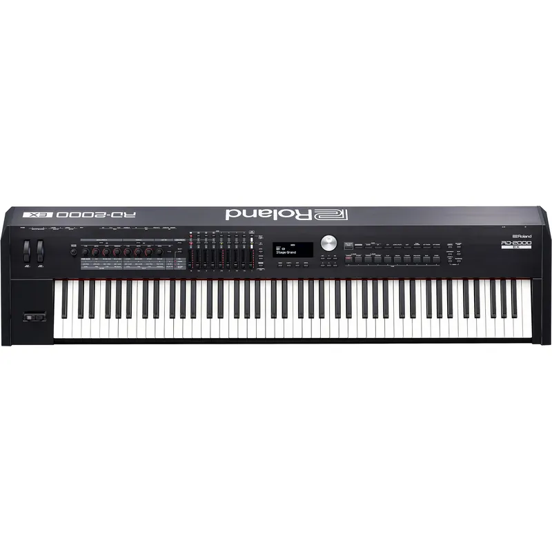 Express Delivery Roland RD-2000 EX 88-Key Stage Piano Keyboard with SuperNATURAL Sound Engine & 128-Voice Polyphony