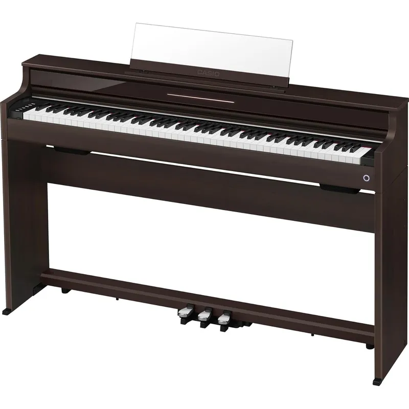 Today Only Casio Celviano AP-S450BN 88-Key Upright Digital Piano with Smart Hammer Action, Rosewood Brown