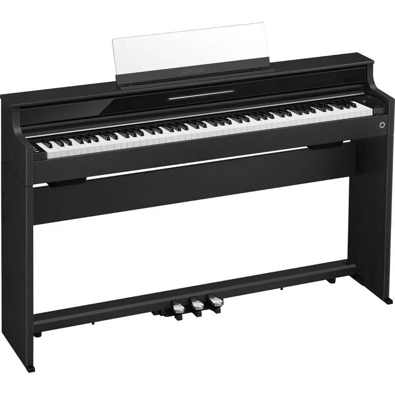 Hassle-Free Returns Casio Celviano AP-S450BK 88-Key Upright Digital Piano with Smart Hammer Action, Black