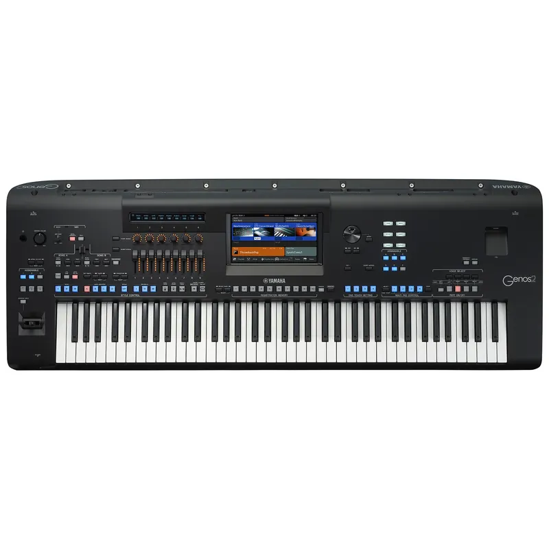 Yamaha GENOS2 Flagship 76-Key Arranger Keyboard Workstation with Combo Input & Super Articulation 2 Professional Grade