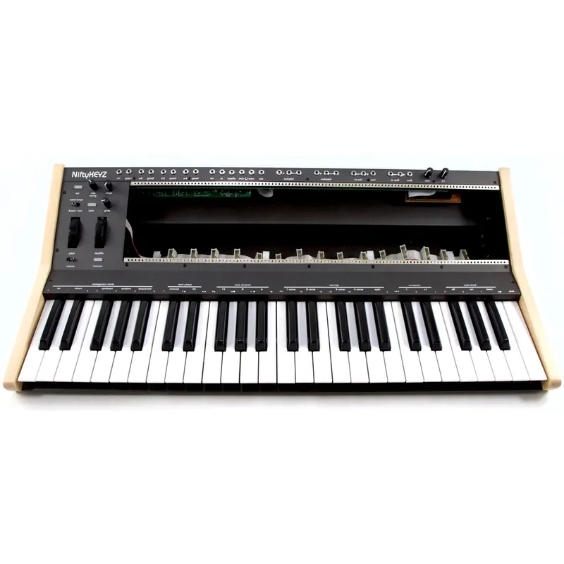 Shop Now Cre8audio NiftyKEYZ 49-Key Keyboard Synthesizer and MIDI Controller, w/ Bult-In Eurorack Case