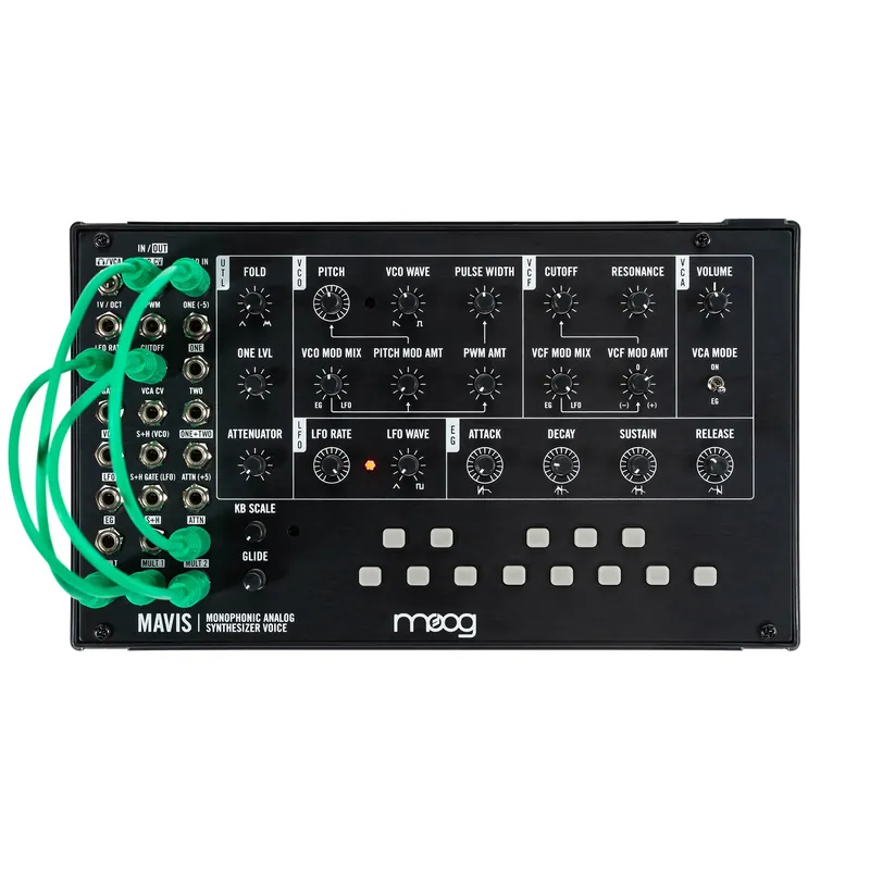 Place Order Moog Mavis Build-It-Yourself Analog Synthesizer Kit w/ 24-Point Patch Bay