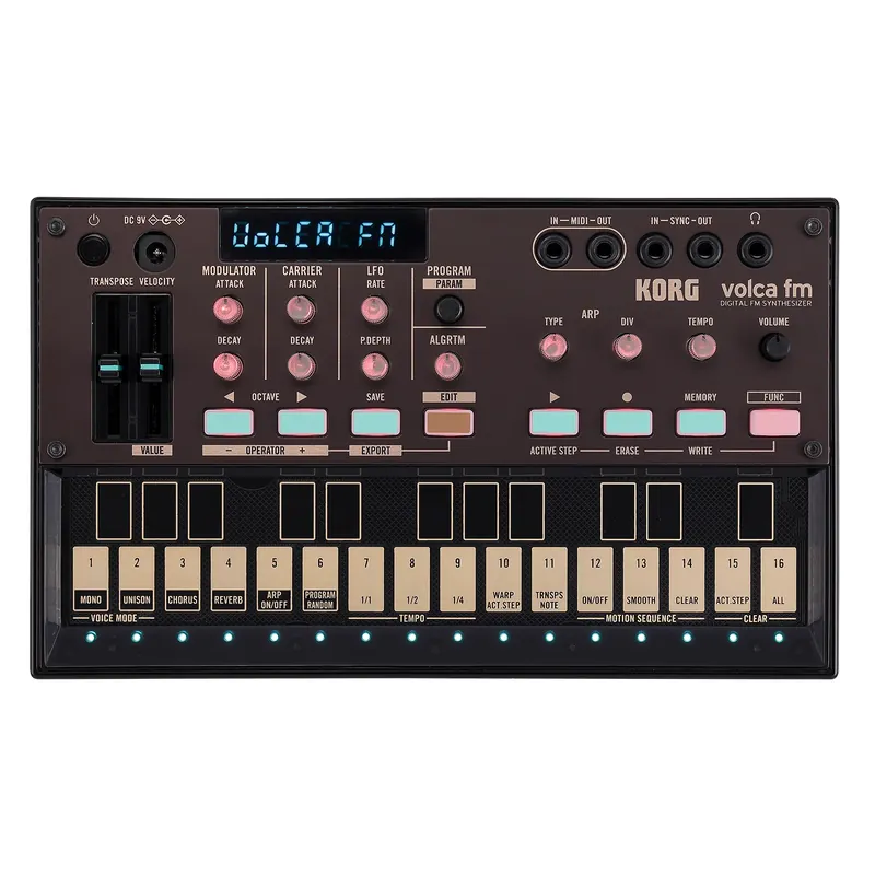 Korg Volca FM 2 6-Voice Polyphonic Digital FM Synthesizer with 32 Algorithms Buy Online