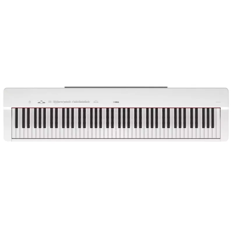 Limited Offer Yamaha P-225WH 88-Key Weighted Action Digital Piano with GHC Action, White