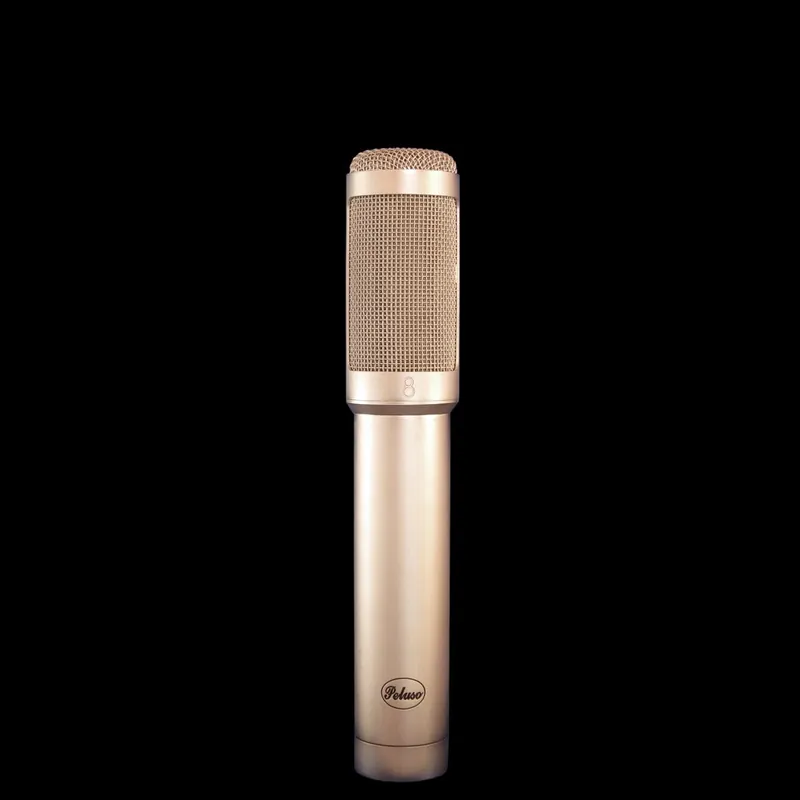 Peluso TR 14 Vacuum Tube Ribbon Microphone w/ Shockmount and Flight Case Genuine