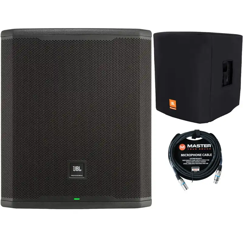 JBL PRX918XLF 2000-Watt 18-Inch Powered PA Subwoofer w/ Slip-On Cover & Cable Free Shipping