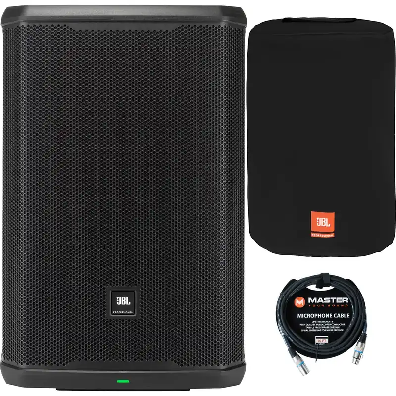 Buy Today JBL PRX915 2000-Watt 15-Inch Powered PA Speaker w/ Slip-On Cover & Cable