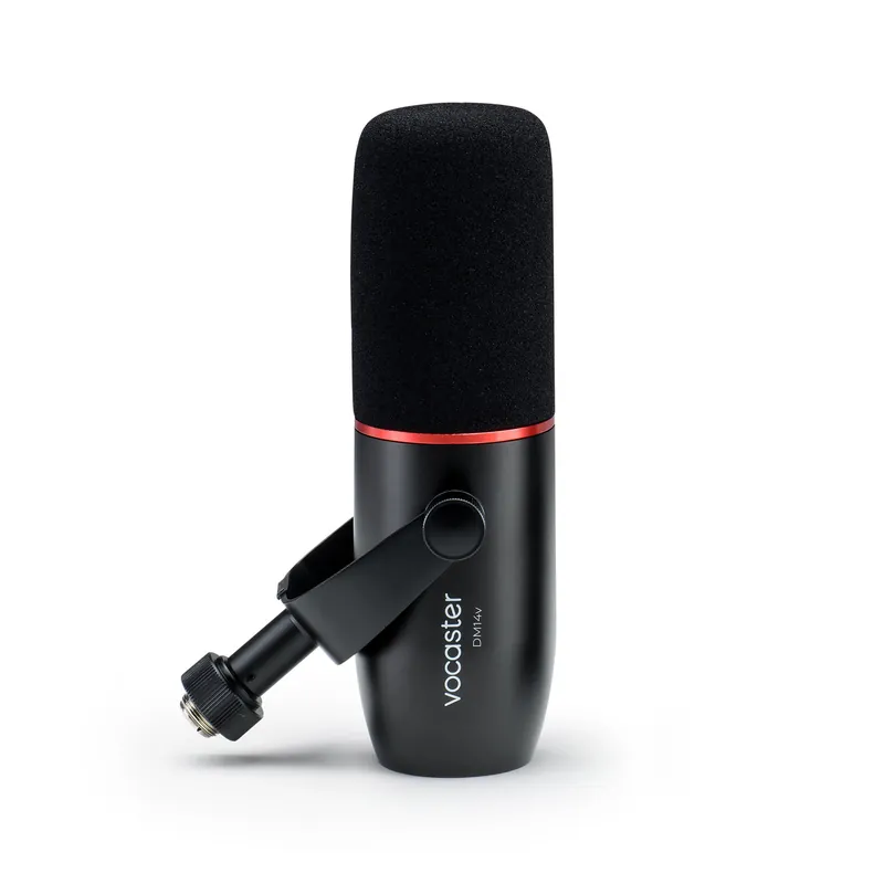 Price Cut Focusrite Vocaster DM14v Broadcast-Quality Dynamic Podcaster Microphone w/ XLR Cable