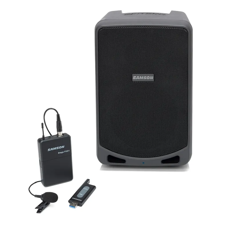 Samson Expedition XP106WLM 100-Watt Portable PA System & LM5 Lavalier Mic System Limited Offer