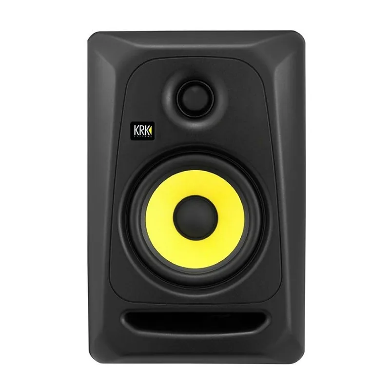 KRK CL5G3 RP5G3 Classic Rokit 5 5'' Powered Active Studio Monitor, Black & Yellow ( Open Box ) Last Chance