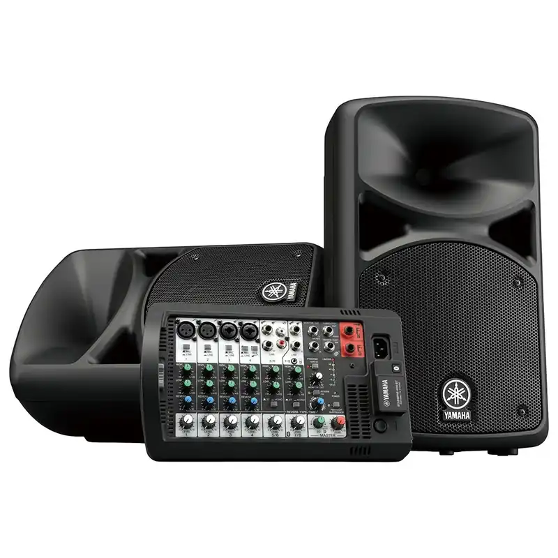 Luxury Yamaha StagePas 400BT Portable PA Speaker System with Bluetooth